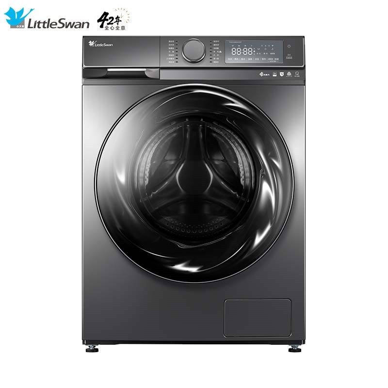 小天鹅（LittleSwan）  洗烘一体机TD100-14266WMADT  黑色  