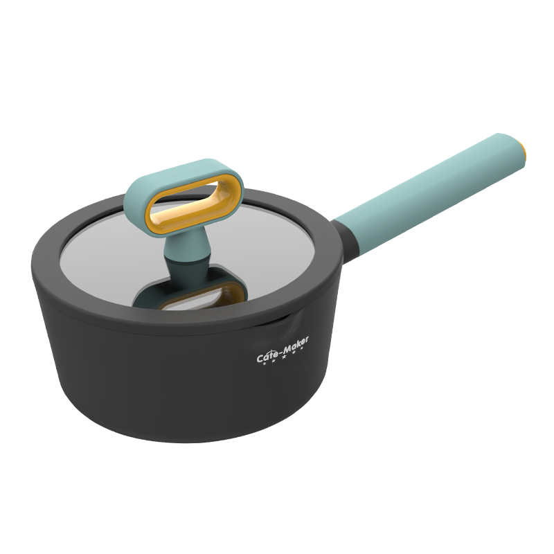 卡特马克(Cate-Maker)北欧系列奶锅GYL-BO18NH  18CM（个） 深灰色