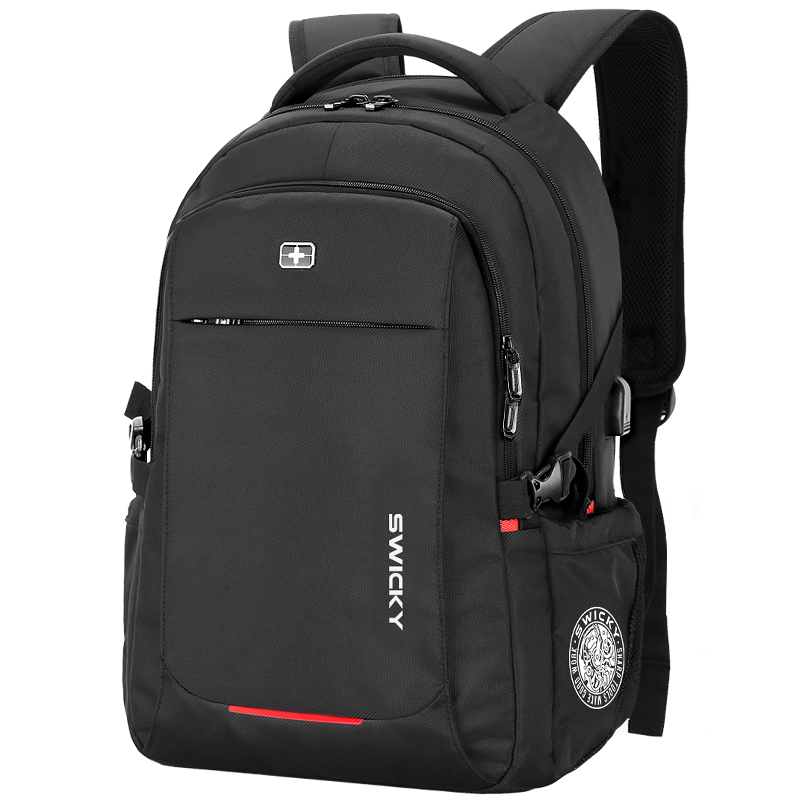 SWICKY  多功能大容量 商务双肩包 81669 标准版大号（单位：个） 黑色