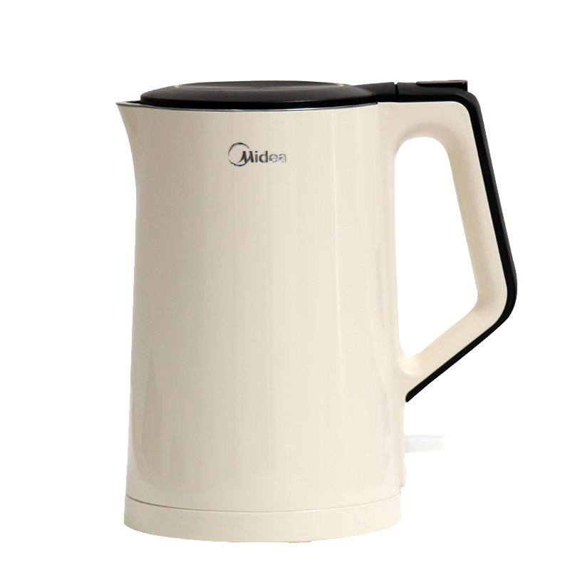 美的（Midea）电水壶 1.5L容量 HJ1522(单位：台)米白色  米色  