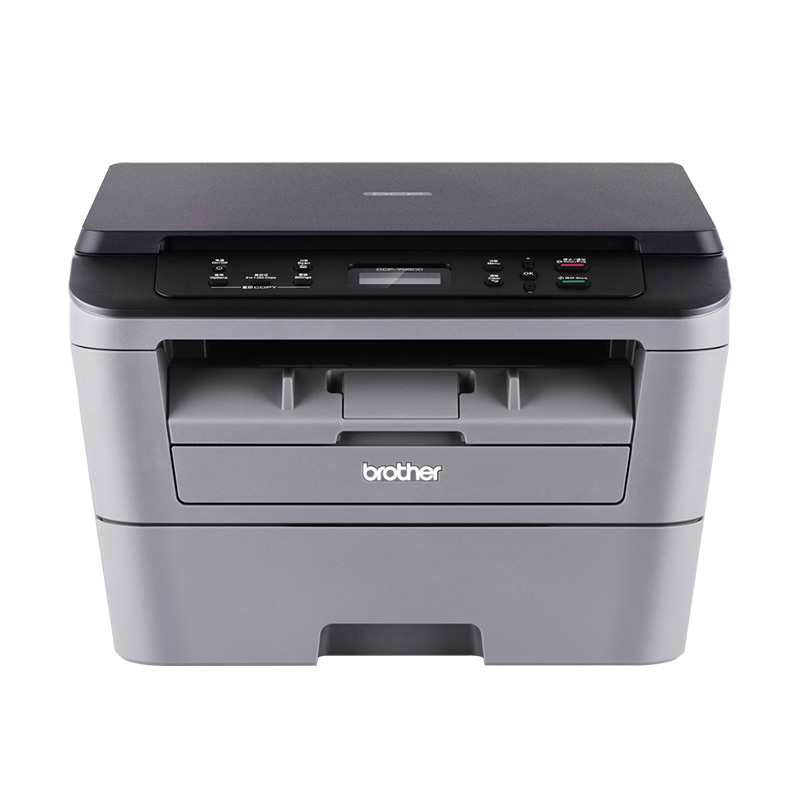 兄弟/Brother黑白激光多功能一体机DCP-7080D  铁灰色  