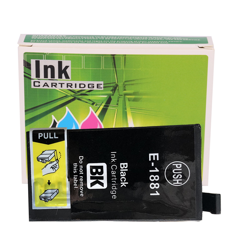 e代经典 T1881 打印量2200页适用爱普生WF3641 WF7111 WF7621 墨盒 (计价单位：盒) 黑色