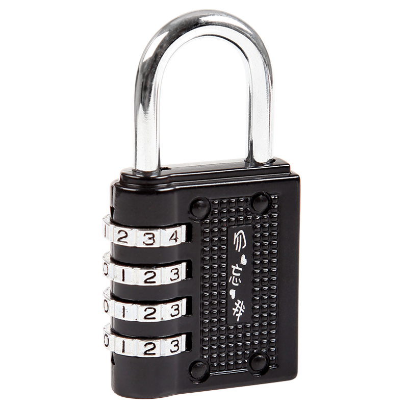 赛拓（SANTO) 0416 四位密码锁 旅行箱锁 柜门锁 抽屉锁 背包挂锁（颜色随机）  黑色  