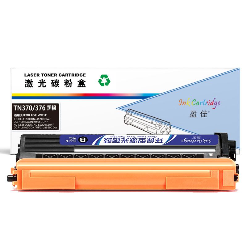 盈佳(Ink Cartridge) YJ-370/376-B  商专版 4000 适用兄弟HL-4150CDN等 粉盒 (计价单位：只) 黑色
