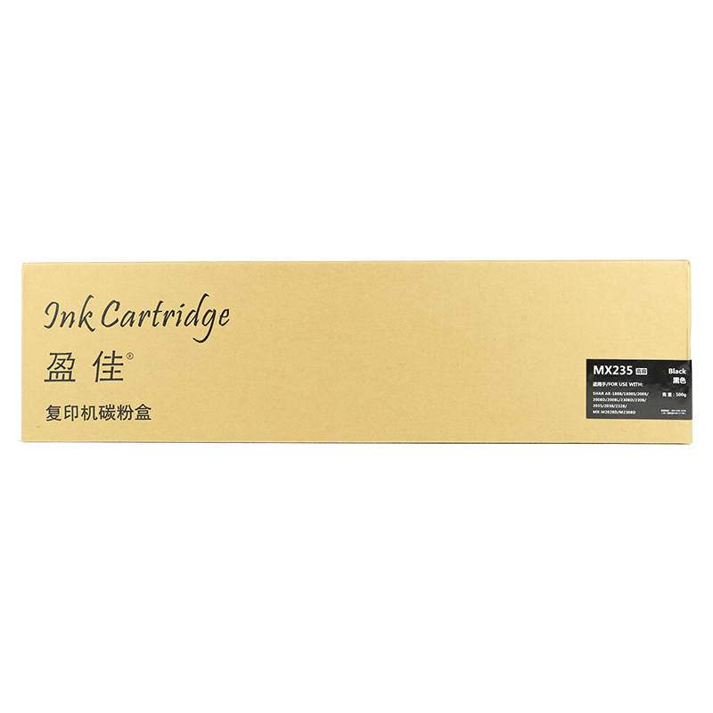 盈佳(Ink Cartridge) YJ-235CT-F 16000页 适用夏普AR-1808 1808S 粉盒 1.00 只/个 (计价单位：个) 黑色
