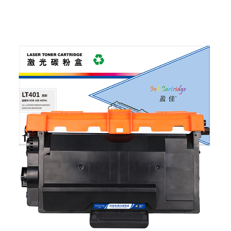 盈佳(Ink Cartridge) YJ-LT401 商专版 3000页 适用联想LJ4000D等 粉盒 (计价单位：只) 黑色