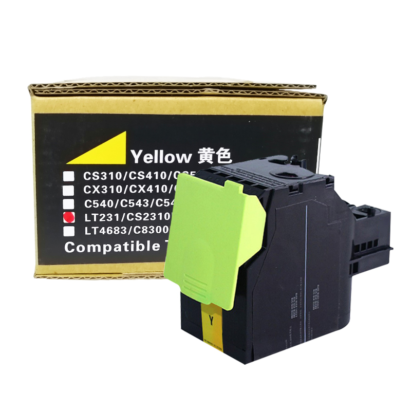 盈佳(Ink Cartridge) YJ-LT231-Y-F 3000页 适用联想CS2310N  CS2310N 粉盒 1.00 只/个 (计价单位：个) 黄色