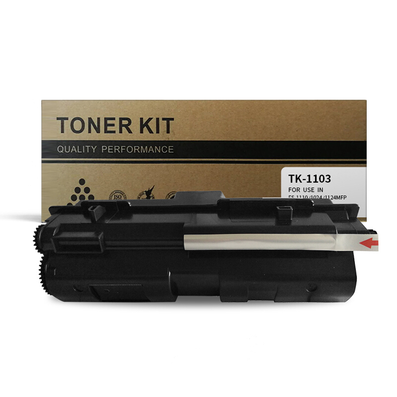 盈佳(Ink Cartridge) TK1103 打印量2100页 适用京瓷FS1110 1024 墨粉盒 (计价单位：只) 黑色