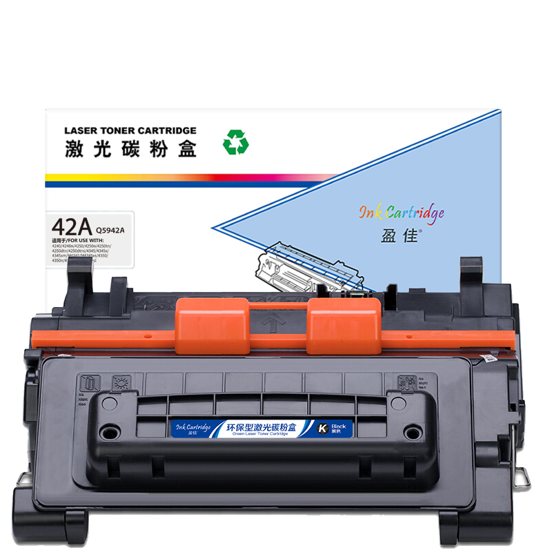 盈佳(Ink Cartridge) YJ-Q5942A 10000页 适用惠普4250 4350 硒鼓 (计价单位：只) 黑色