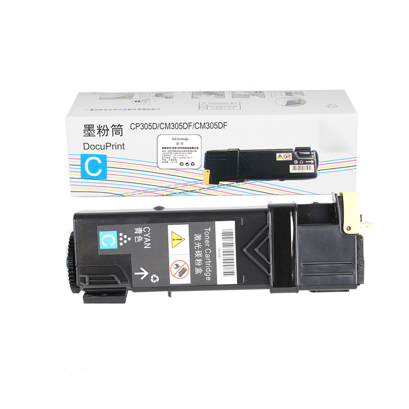 盈佳(Ink Cartridge) FX-CP305D 蓝色 3000页 适用施乐Docuprint CP305D 墨粉盒 (计价单位：只) 蓝色