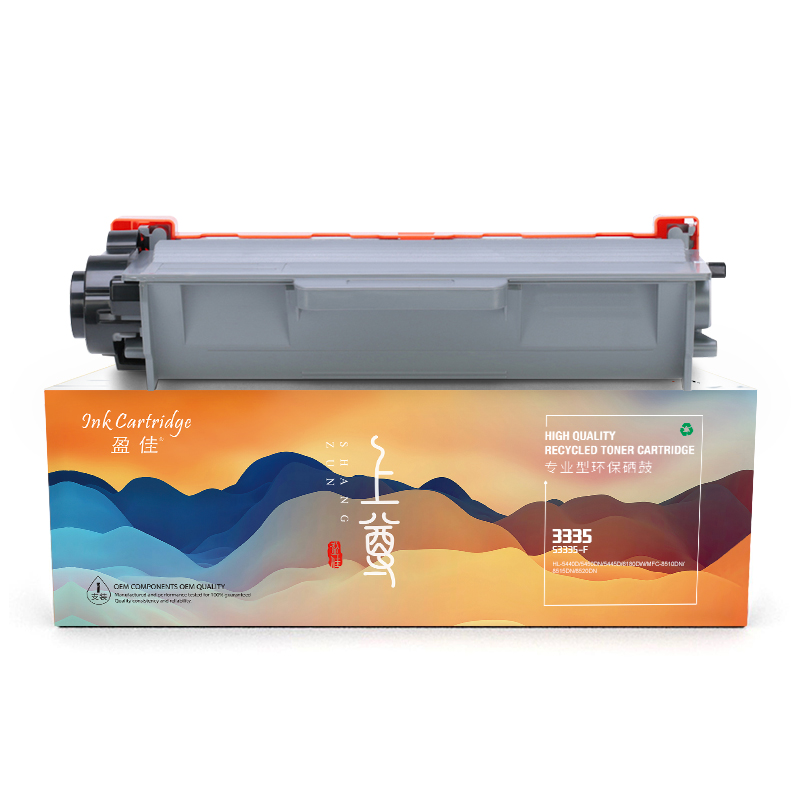 盈佳(Ink Cartridge) 上尊系列 TN3335 4637 打印量3000页适用兄弟 HL-5440D 墨粉盒 (计价单位：只) 黑色