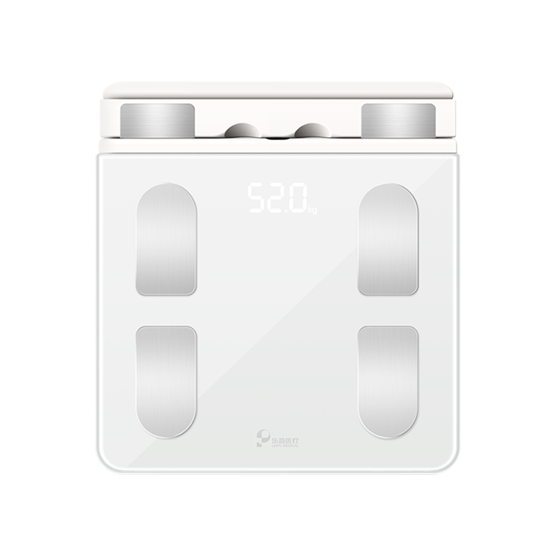 乐普智能心电体脂称  本白色  