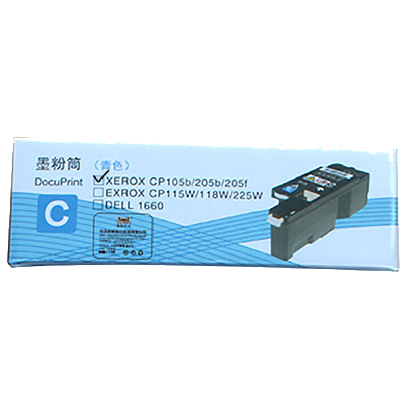 扬帆耐立（YFHC） YFHC-CP105-C-F 1400页 适用富士施乐CM205 粉盒 1.00 只/个 (计价单位：个) 兰色