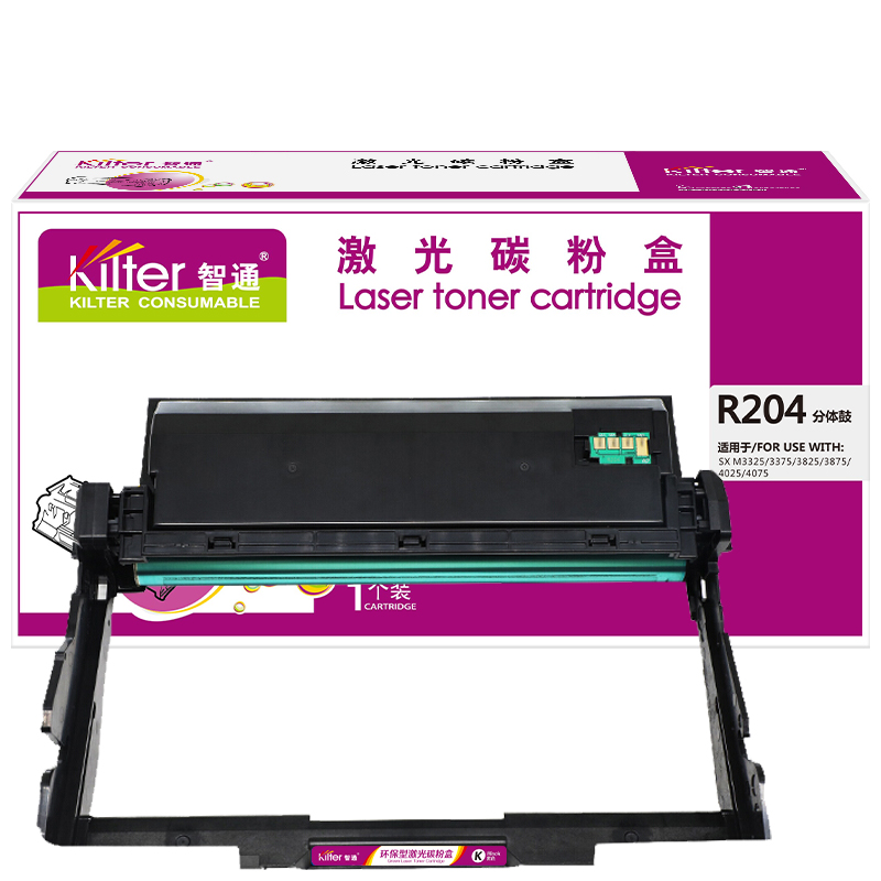 智通(ZT) ZT-R204-FD 30000页 适用三星SAMSUNG SL-M3325ND/M4075FR 硒鼓 1.00 只/支 (计价单位：支) 黑色