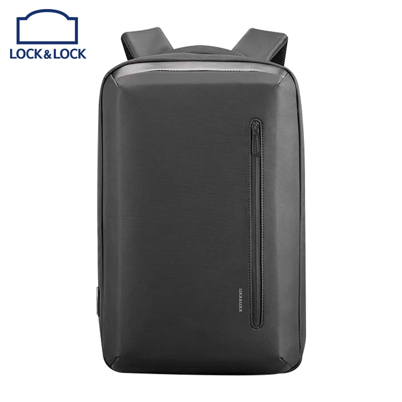 乐扣乐扣（Lock&Lock）经典商务笔记本背包LY140002（单位：个） 黑色
