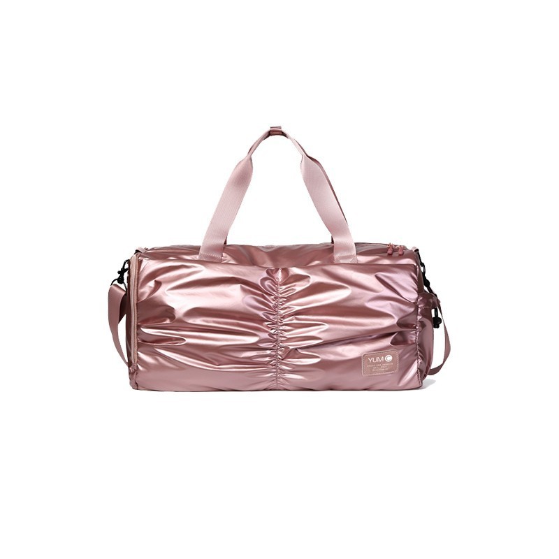 YUMC运动包训练瑜伽干湿分离游泳包男单肩斜跨短途旅游包手提包轻便防水D1167（单位：个） 玫瑰金