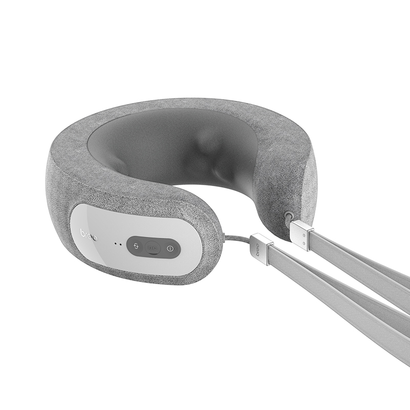 倍轻松（breo）iNeck3pro颈椎按摩器 颈椎肩颈按摩仪器护颈仪APP操控 甄选好礼 单位：台 灰色