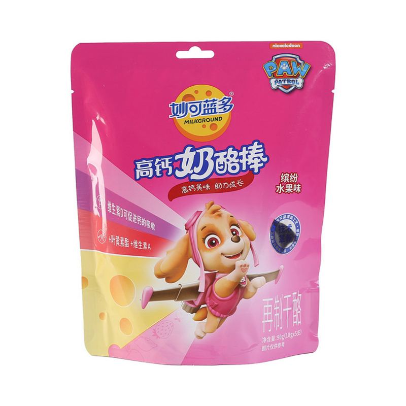 妙可蓝多 儿童奶酪棒 缤纷水果18g*5支*4袋 组 红色