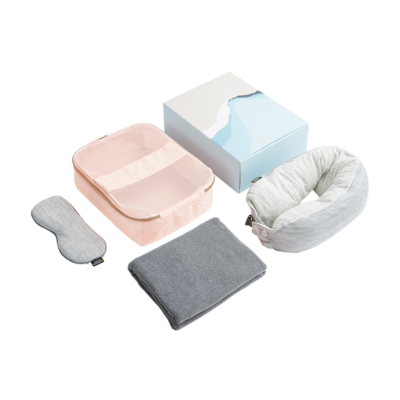 又见美物融合系列无忧睡眠四件套礼盒 EB4Z01  粉色  