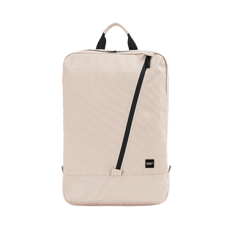 又见美物睿印系列商务电脑背包EB1307  卡其色  