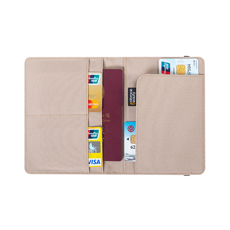 又见美物睿印系列护照夹 EB1305  卡其色  