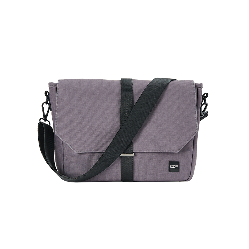 又见美物睿印系列邮差包EB1309  灰色  