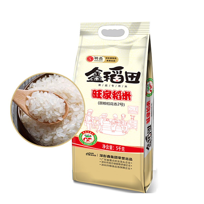 鑫稻田 供深标准 稻花香5kg  白色  