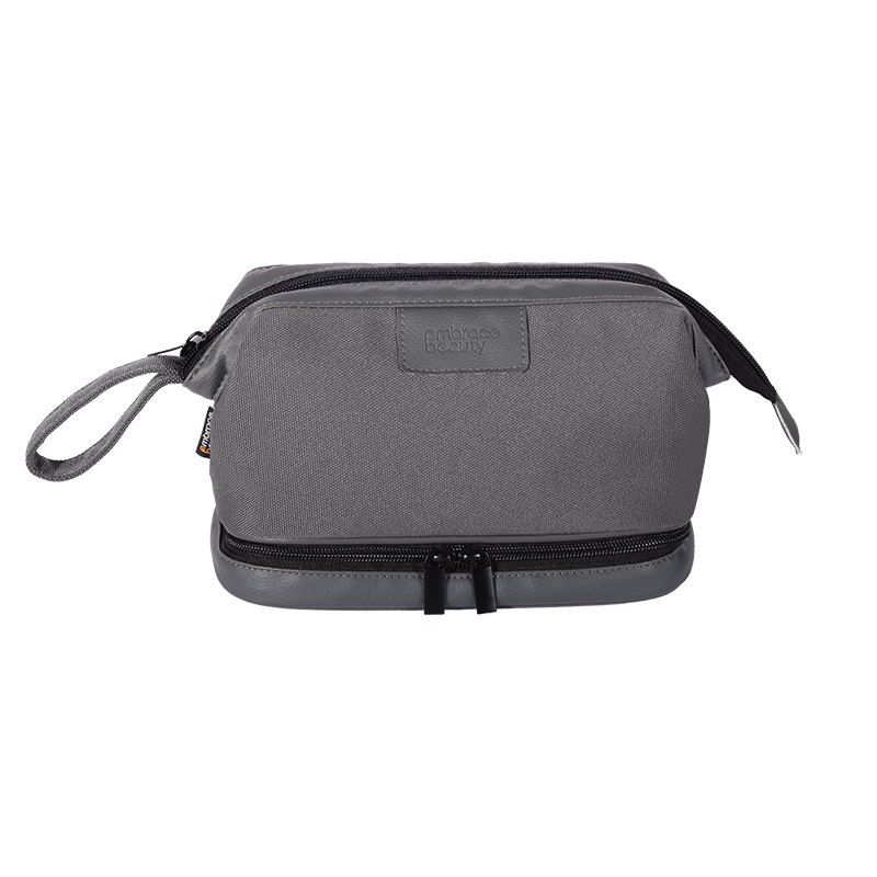 又见美物睿印系列干湿分离洗漱包EB1311（单位：个） 灰色