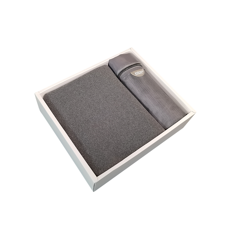 又见美物温暖二件套礼盒A款EB2Z01  灰色  