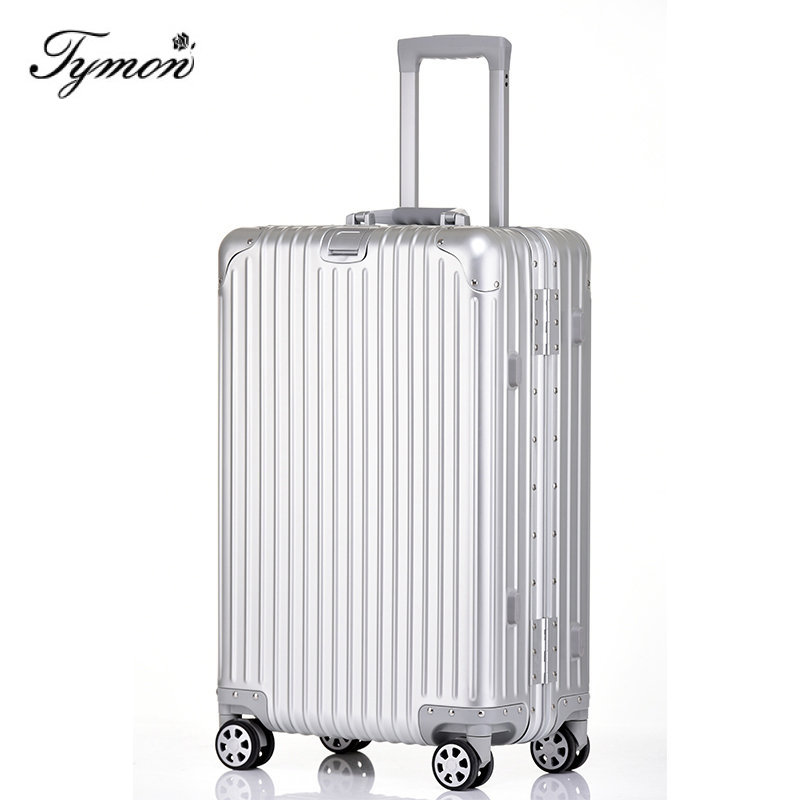TYMON（泰梦）都市魅影铝镁合金拉杆箱TM-1801(新疆、西藏不发货）（单位：个） 银色 20寸