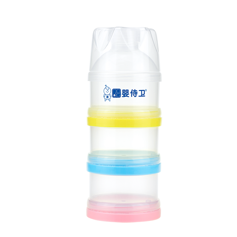 婴侍卫  高容量分层奶粉盒  F702  随机  