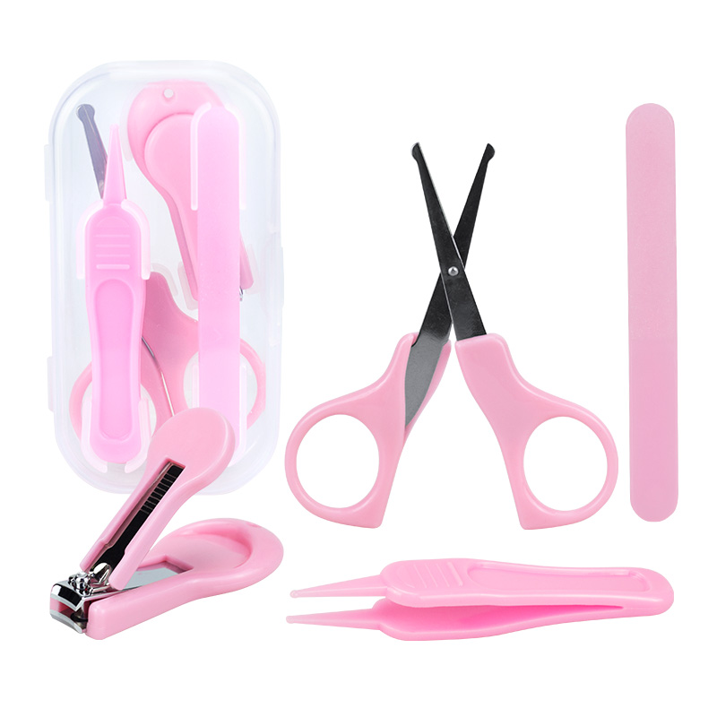 婴侍卫  婴儿指甲护理套装  C817  粉色  