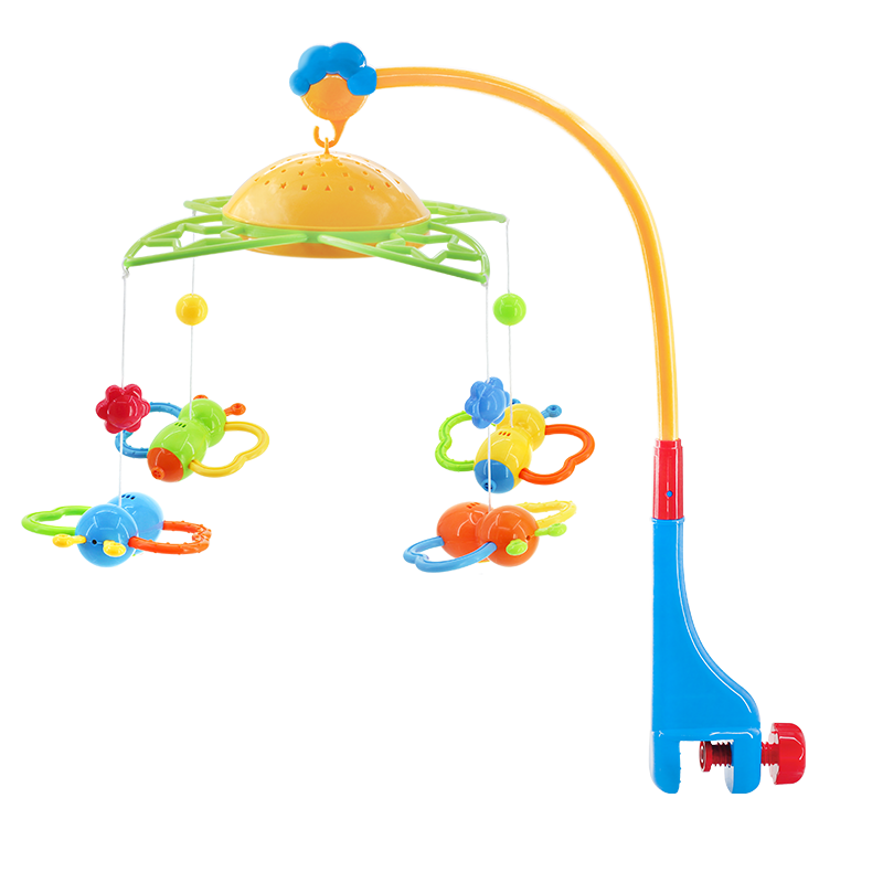 婴侍卫  音乐旋转投影床铃  SL99008  随机  