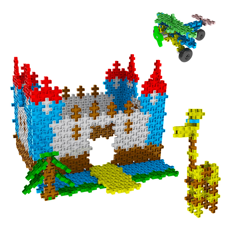 婴侍卫  带板双十积木套装  NO.101  随机  