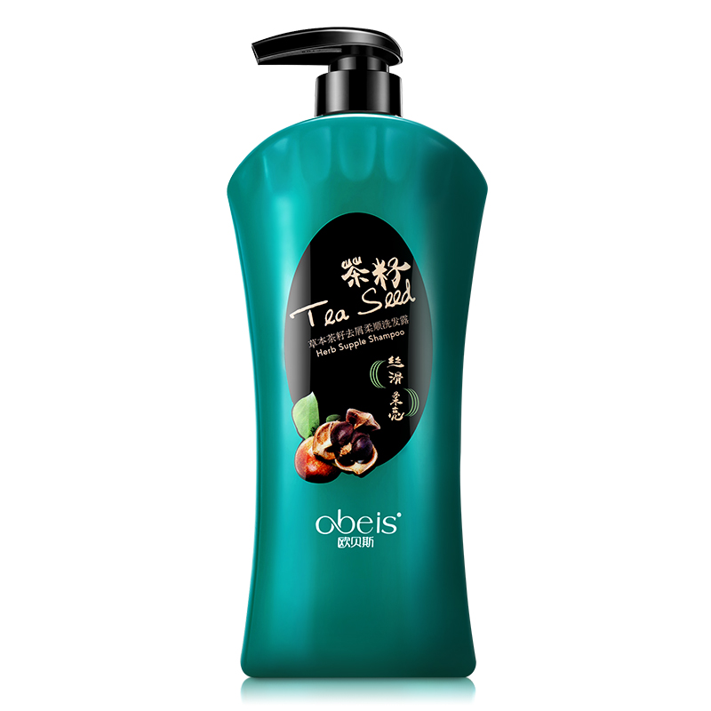 欧贝斯草本生姜滋养修护/茶籽去屑柔顺洗发露1kg  草本茶籽  草本生姜