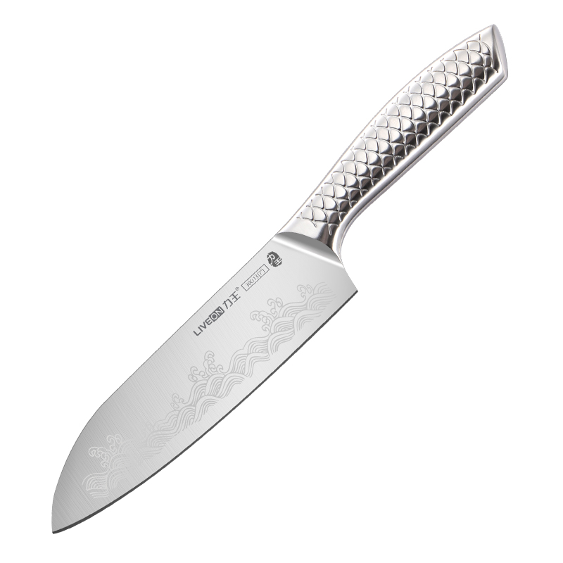 力王鲤跃厨师刀99360154/把 不锈钢色