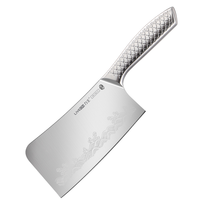 力王鲤跃砍骨刀99360120C/把 不锈钢色