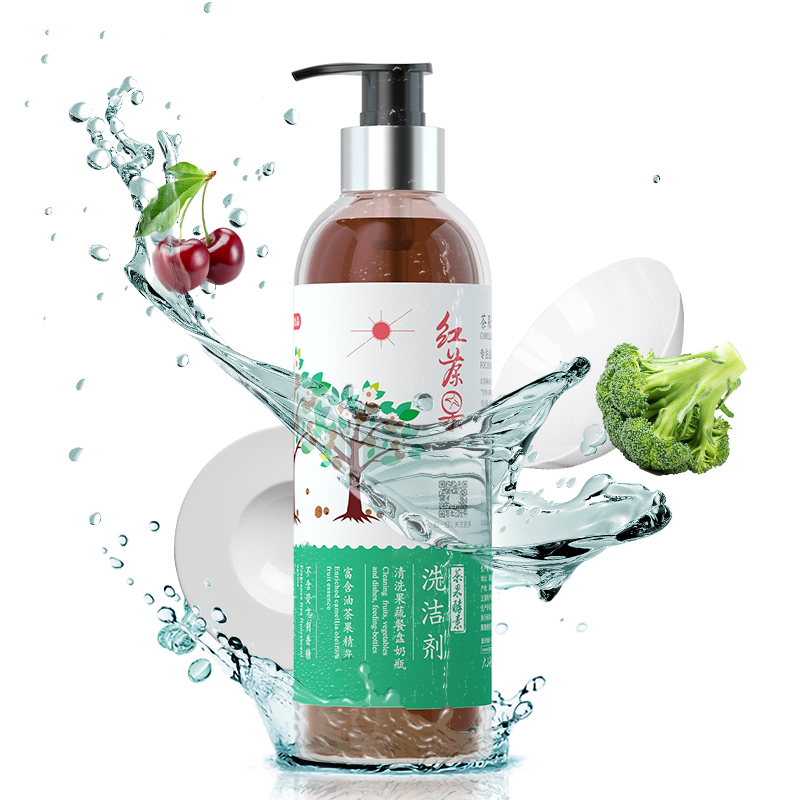 大三湘红茶果酵素洗洁剂480ml  自然色  