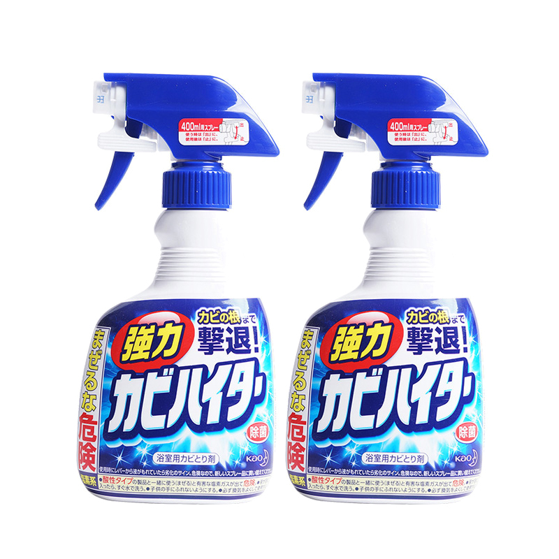 花王浴室瓷砖清洁喷雾 400ml两瓶装  花王浴室瓷砖清洁喷雾 400ml两瓶装  