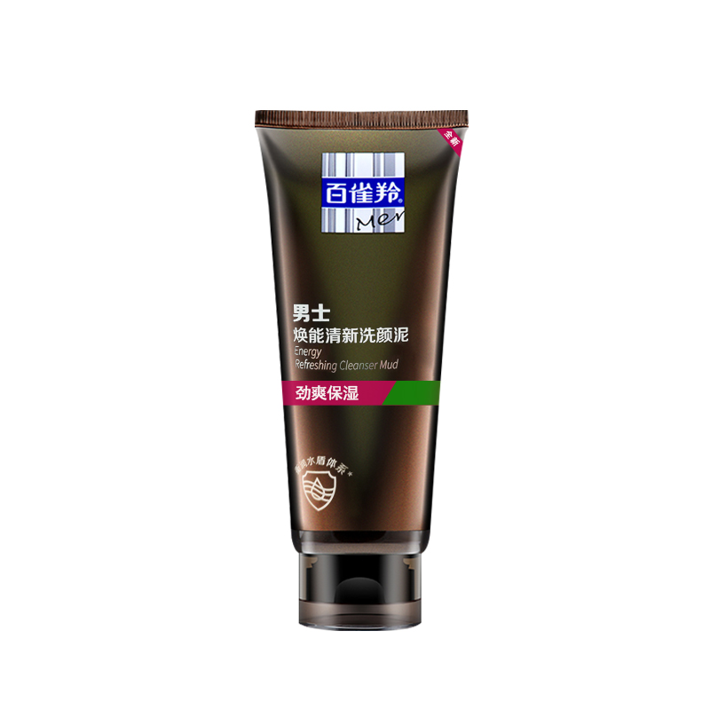 百雀羚男士焕能清新洗颜泥  140g  