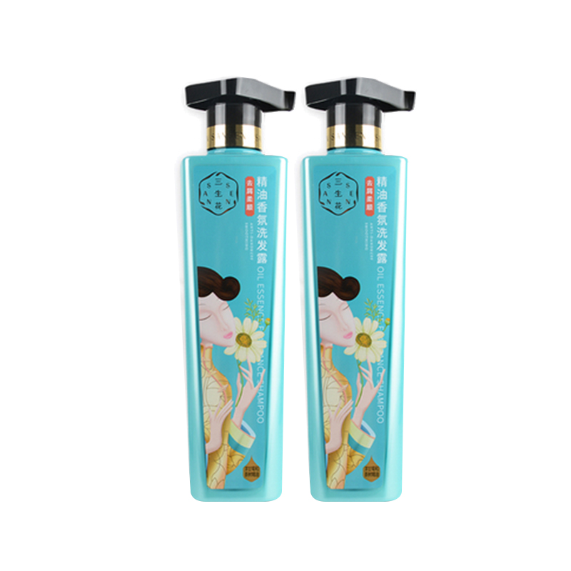 百雀羚三生花洗发水500ml*2 去屑柔顺500ml*2