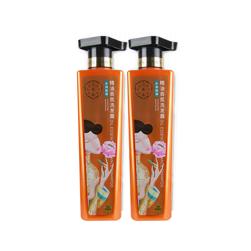 百雀羚三生花洗发水500ml*2 水润顺滑500ml*2