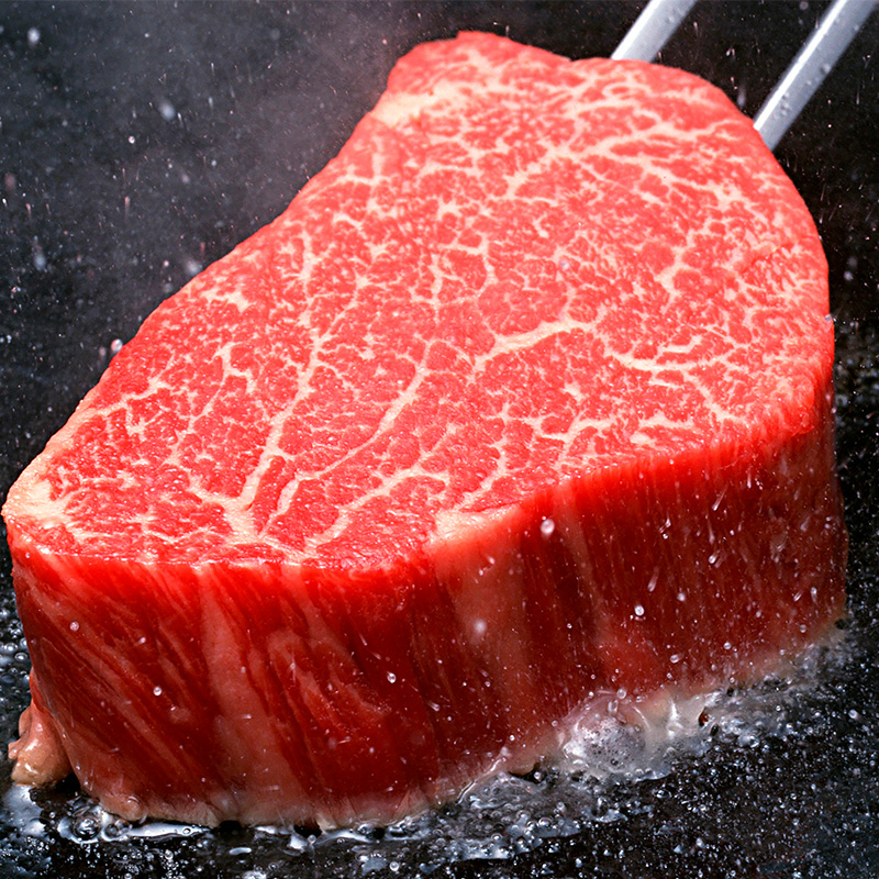 景泰福安格斯原切M5M6谷饲雪花菲力牛排1000G 单位：盒 红色