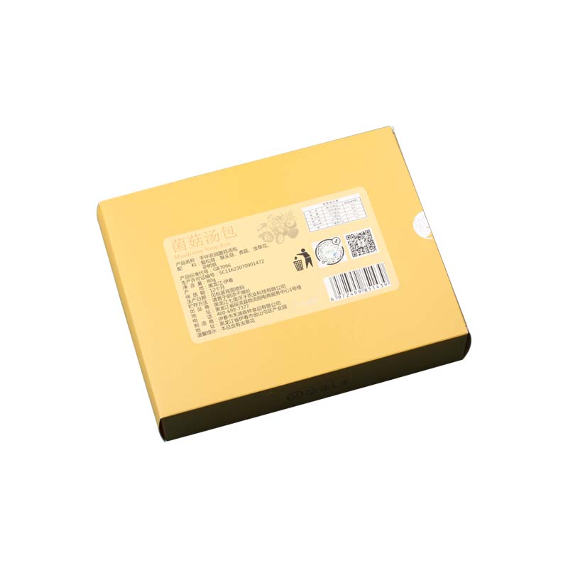 手伴农园 菌菇汤料80g 单位：盒 黄色