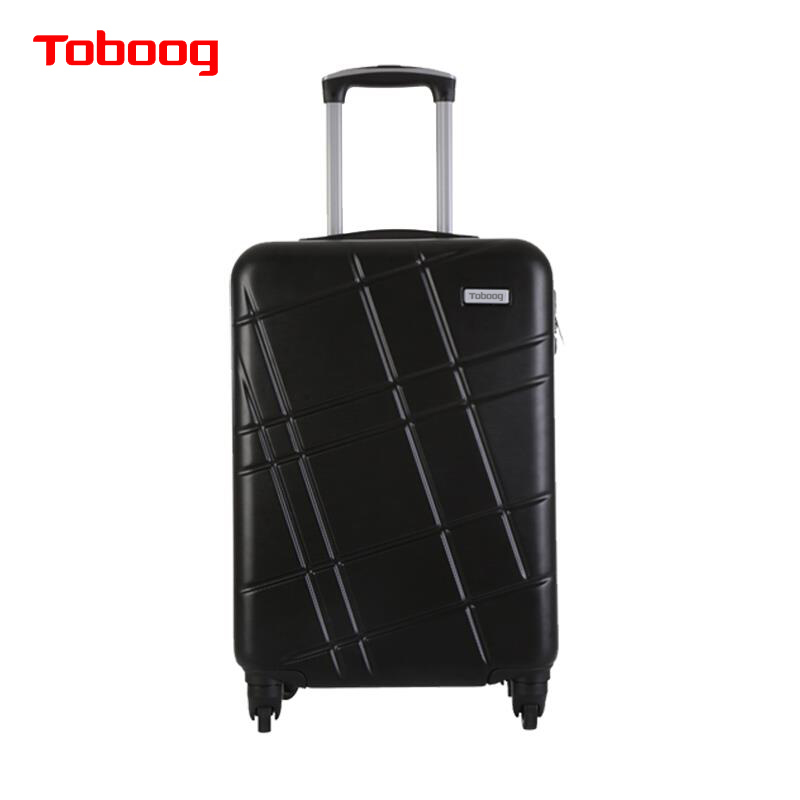 TOBOOG\/途帮登机箱万向轮时尚男女拉杆箱上学出游商务旅行箱 20寸（单位；个） 黑色