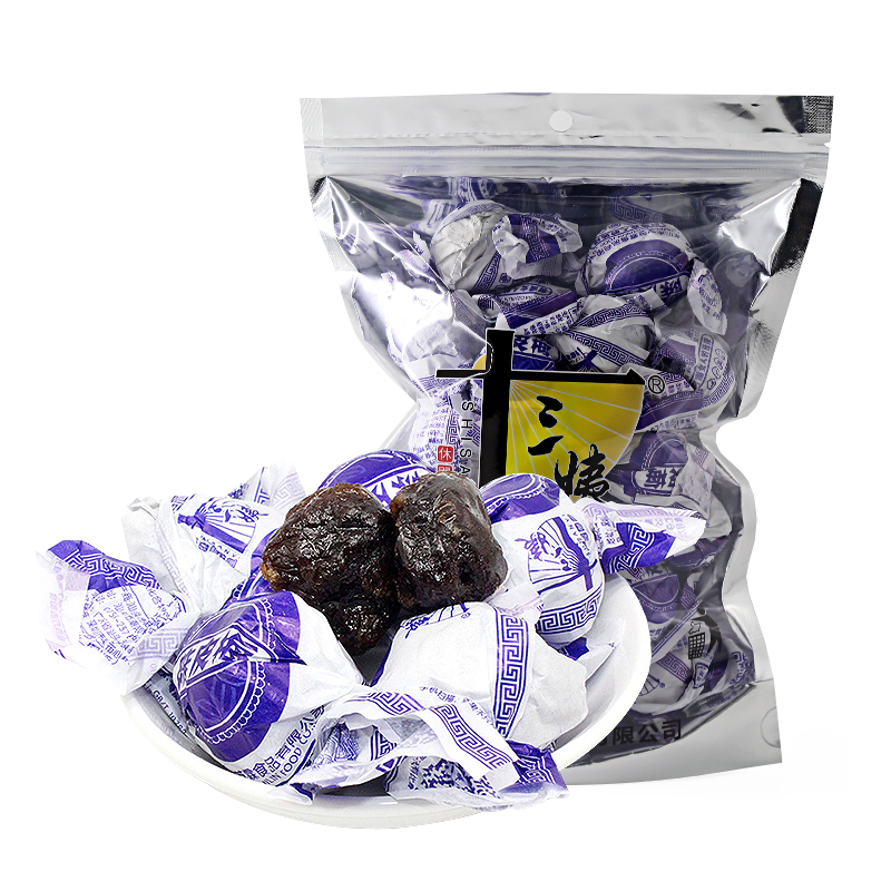 十三姨陈皮梅380g（新疆，西藏，青海，内蒙等偏远地区另加6元）  蓝色  