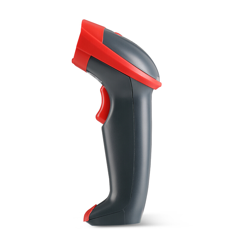 震旦（AURORA）工业级无线有线一维二维扫描枪巴把抢快递单条码枪超市扫码枪 二维有线扫描枪AB6255M  红色  