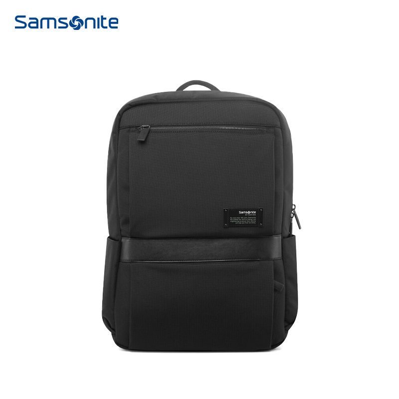 Samsonite/新秀丽双肩包休闲商务电脑包 大容量背包男包TT5*09002（单位：个） 黑色