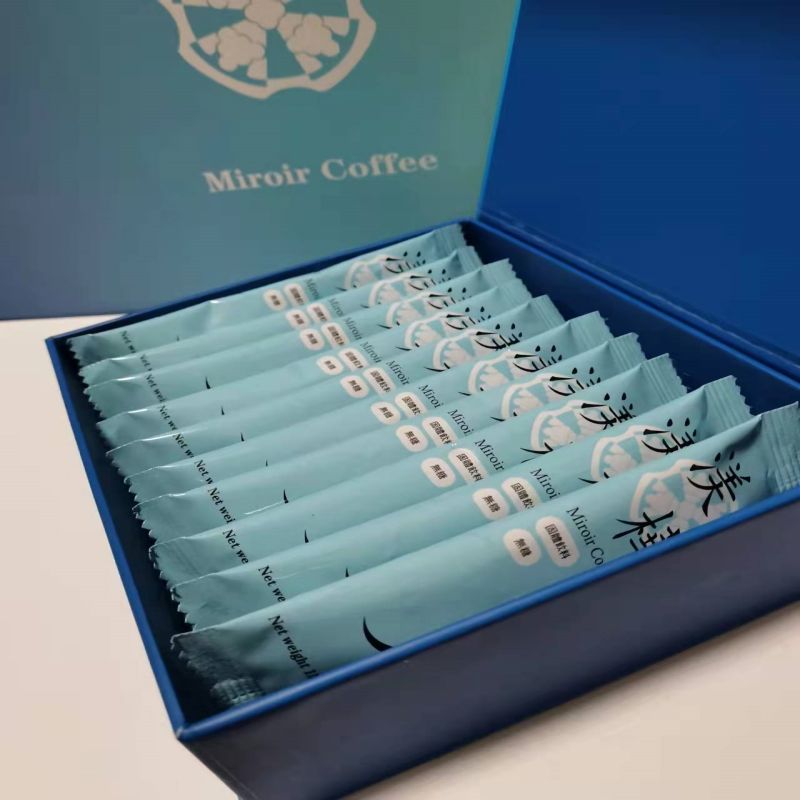 渼桦咖啡(miroir coffee)养生咖啡150g  男士无糖蓝色外包装MH102  
