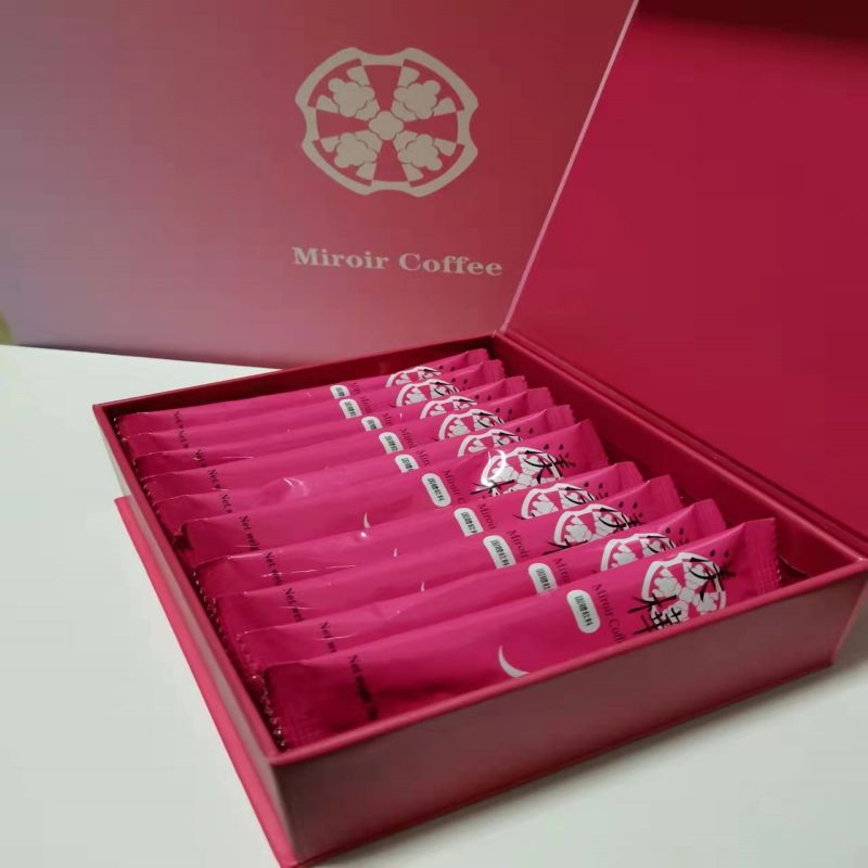 渼桦咖啡(miroir coffee)养生咖啡150g  女士含糖粉色外包装MH103  